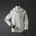Veste à capuche Seleção Brasil blanc