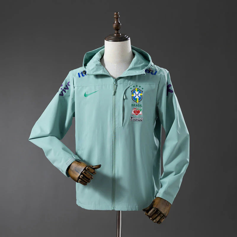 Veste à capuche Seleção Brasil — Vert menthe